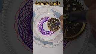 short satisfying spirograph spiroart oddlysatisfying spirography relaxing viral arttherapy [upl. by Lait258]