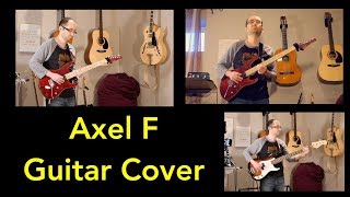 Axel F Beverly Hills Cop Theme Guitar Cover [upl. by Efal]