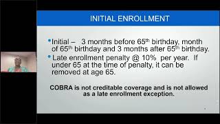 Medicare Open Enrollment Overview with SC Department on Aging [upl. by Nirrep]