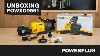 POWERPLUS  POWXG9561 Hydrofoorgroep Unboxing [upl. by Issim228]