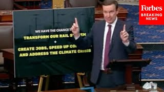 Chris Murphy Promotes Democrats 35 Trillion Budget Prior To Infrastructure Bills Likely Passage [upl. by Valdemar636]