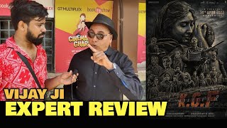 KGF Chapter 2 Movie EXPERT REVIEW By Vijay Ji  Yash Srinidhi Sanjay Dutt  KGF2 Public Review [upl. by Dyal122]