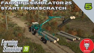 FARMING SIMULATOR 25  START FROM SCRATCH  Episode 5 [upl. by Frederique]