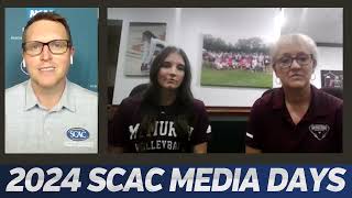 2024 SCAC Fall Media Days – McMurry University Volleyball [upl. by Rosmarin]