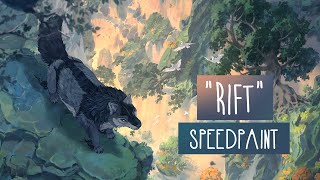 Rift  SPEEDPAINT  Photoshop CC [upl. by Aalst351]