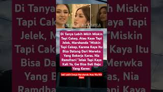 Marashan Dan Nia Ramdhani Di Beri Plihan Ini [upl. by Rosalinda]