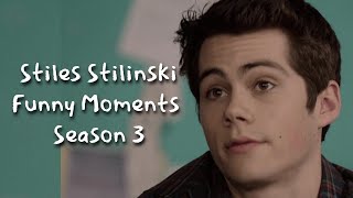 Stiles Stilinski Funny Moments Season 3 [upl. by Irra356]