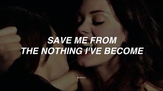 Evanescence  Bring Me to Life Lyrics [upl. by Orion182]