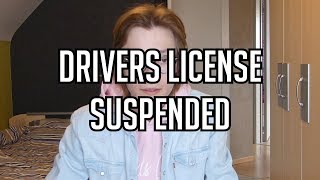 MY DRIVERS LICENSE GOT SUSPENDED [upl. by Elok]