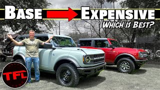 What Is The BEST 2021 Ford Bronco I Compare The Trims To Find Out  Bronco Week Ep2 [upl. by Cir]