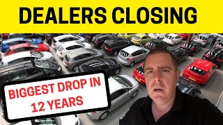 USED CAR SALES START TO COLLAPSE [upl. by Neiviv]