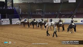 2022 Farnam AQHA and Adequan Select World Senior Hunter Under Saddle [upl. by Alyacim598]