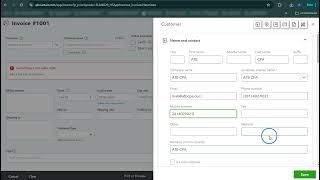 How to Create amp Customize Invoices in QuickBooks Online  Add Logo Send by Email amp Track Profit [upl. by Yelha]