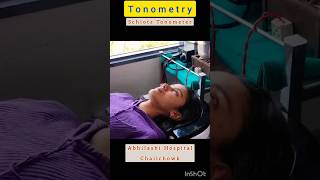 shorts Tonometry  by Dr Rahul ayurveda shalakya InsightOphthalmology AbhilashiUniversity [upl. by Enortna]