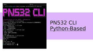 PN532Killer Python CLI [upl. by Cohleen]