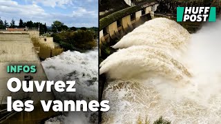 Les crues ont mis à rude épreuve ces barrages sur le Rhône et la Loire [upl. by Salene799]