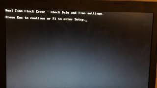 Real time Clock Error  Check Date and time settingОшибка даты и времени самое простое решение [upl. by Ennael390]