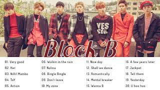 BLOCK B Playlist 2021  Best Song of BLOCK B [upl. by Leilamag498]