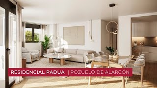 Residencial Padua  29 viviendas de obra nueva en Pozuelo de Alarcón Madrid [upl. by Selyn]