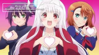 Yuragisou no Yuunasan Opening 1  Momoiro Typhoon by Haruna Luna Legendado PT BR EN [upl. by Doone]