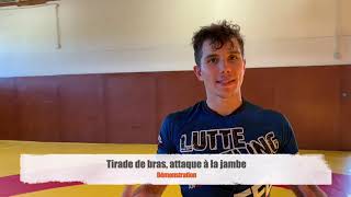 Wrestling Training 1  La tirade de bras [upl. by Dedra]