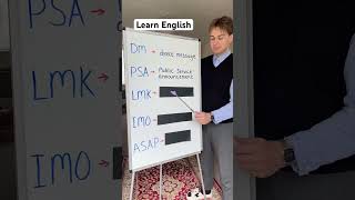 Acronyms in English englishlesson englishteacher learnenglish englishtips ingles 英語 ESL [upl. by Ogeid]