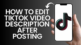 How to edit tiktok video description after posting [upl. by Yadnus]