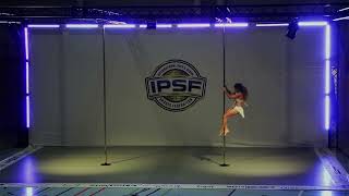 WPCS 2022 ARTISTIC POLE MASTERS W40  Létitia Pannunzio [upl. by Zurek964]