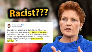 Is Pauline Hanson racist [upl. by Eyahs822]