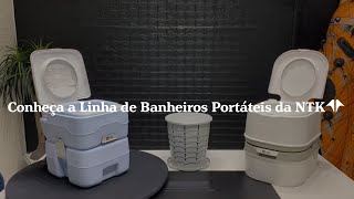 Comparativo entre os banheiros portáteis Ecocamp Ecocamp Comfort e Ecocamp Light [upl. by Dasi597]