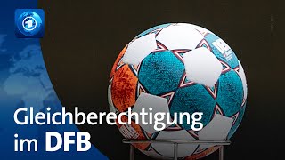 Wahl des DFBPräsidenten begleitet von Gleichberechtigungsdebatte [upl. by Lehsar]