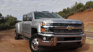 2015 Chevy Silverado 3500 HD Diesel 4WD First Drive Review [upl. by Eelreveb924]