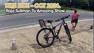 Bicycle Riding 🚴 IN Tuesday Raja Suliman amp Manila Bay SeaSide To Atang dela rama Amazing Show [upl. by Thaddus584]