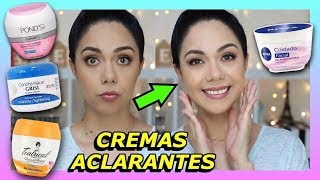 CREMAS ACLARADORAS DEL SUPER ¿CUÁL ES LA MEJOR  MARIEBELLE COSMETICS [upl. by Haeel496]