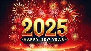 Happy New Year 2025  Elegant HD Wishes Video for Celebrations [upl. by Oecam]