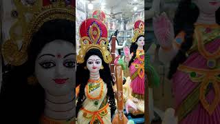 Saraswati puja preparation 2023 in shakhari bazar Dhaka [upl. by Htebazileharas]