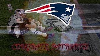 Congrats Patriots [upl. by Naahs640]