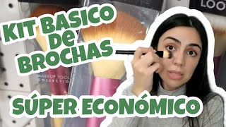 EL verdadero KIT BÁSICO DE BROCHAS versión PRESUPUESTO ARGENTINO [upl. by Katuscha]