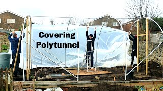 Covering The Polytunnel [upl. by Htaras]