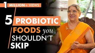 The best Probiotic foods to improve gut health  Dr Hansaji Yogendra [upl. by Shaughn]