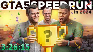 My First GTA 5 Speedrun In 5 Years  How Much Has Changed [upl. by Zippel]