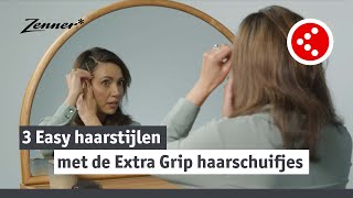 Zo maak je 3 leuke looks met haarschuifjes  Haar tutorials  Kruidvat [upl. by Nonnel116]