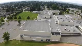 Flight over my High School North Delta Senior Secondary [upl. by Roye]