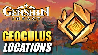 Genshin Impact  All Geoculus Locations [upl. by Trilby]