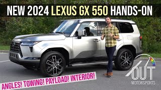 2024 Lexus GX 550 First Look Interior Tour amp Specs of New 3rd Gen GX [upl. by Soirtimid654]