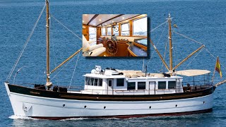 €695000 LONG RANGE Explorer Yacht FOR SALE  Fully Refitted MY Ferrara [upl. by Yeldah]