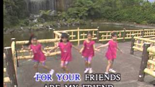 The More We Get Together Children Education Song lyric [upl. by Kraft330]