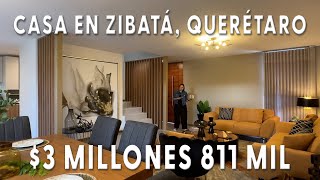 Casa en Zibatá Querétaro 3 millones 811 mil pesos [upl. by Cindelyn]