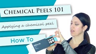 Peels 101  How to apply a chemical peel [upl. by Llezniuq]