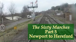 Newport Maindee East Jn to Hereford – Hastings DEMU cab ride – 24 March 2018 [upl. by Jeavons638]